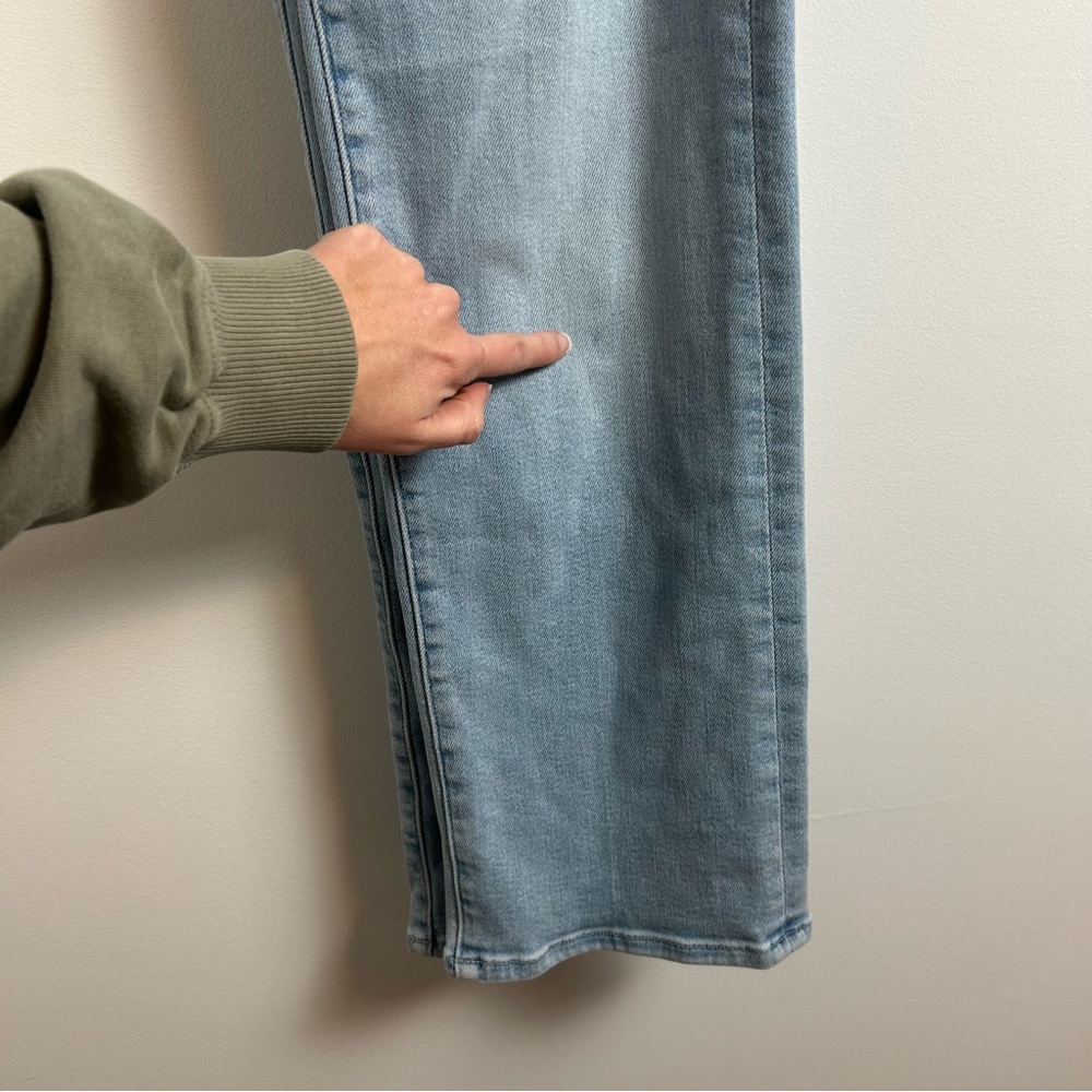 **NWT Mother Denim Jeans The Mid Rise Rambler Zip AnkleWash: Balls in your court - Picture 14 of 16